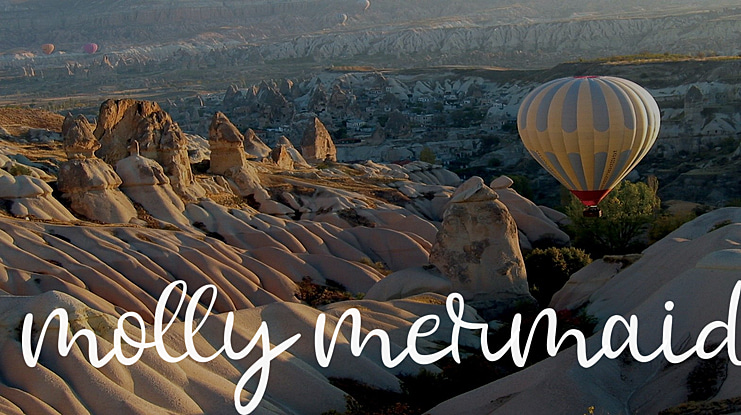 molly mermaid Font