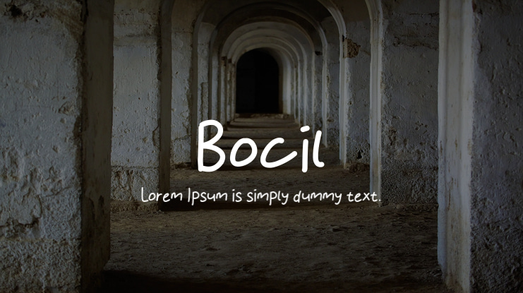 Bocil Font