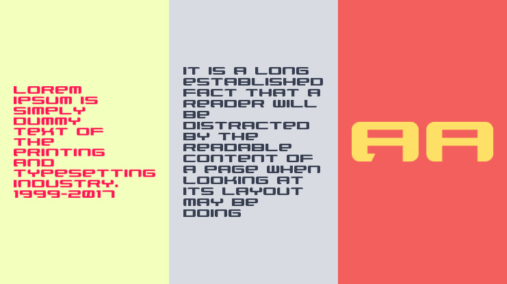 Xenotron Broadstroke Font