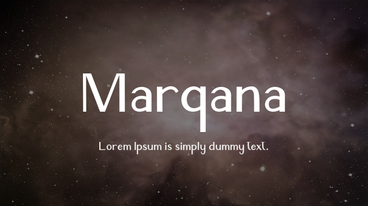 Marqana Font