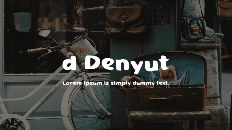d Denyut Font