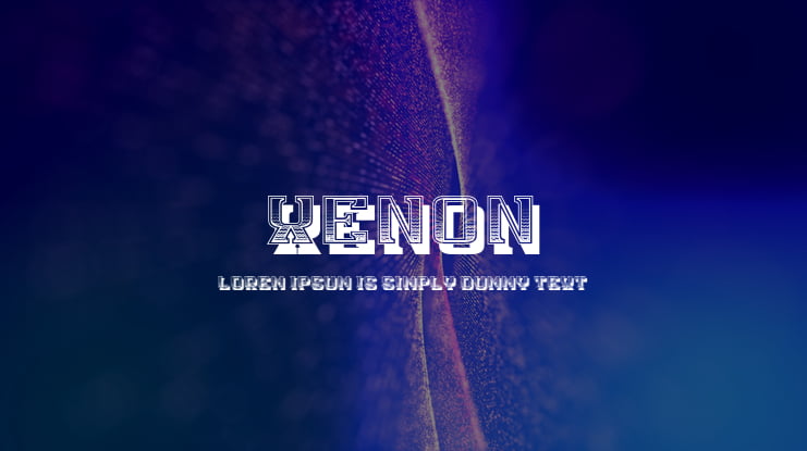 Xenon Font