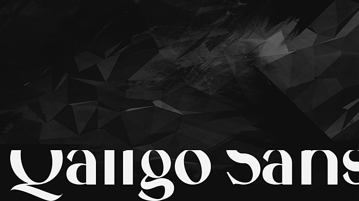 Qaligo Sans Font