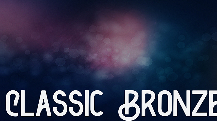 Classic Bronze Font