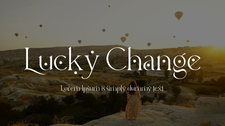 Lucky Change Font