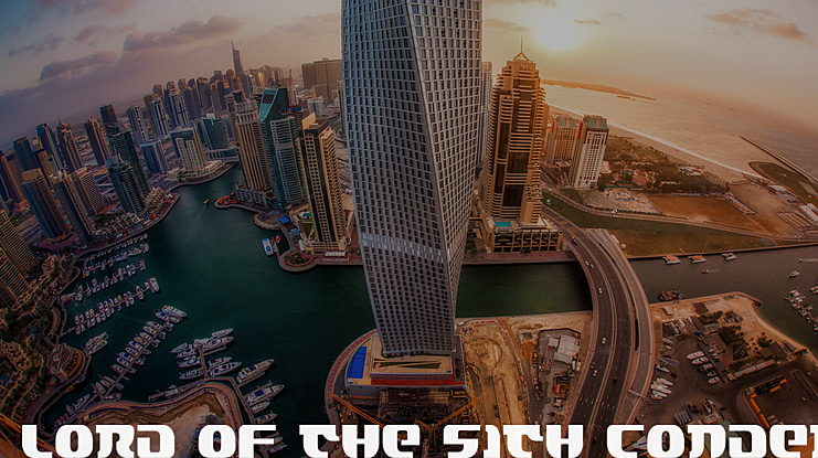 Lord of the Sith Font Family