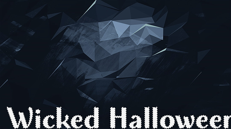 Wicked Halloween Font