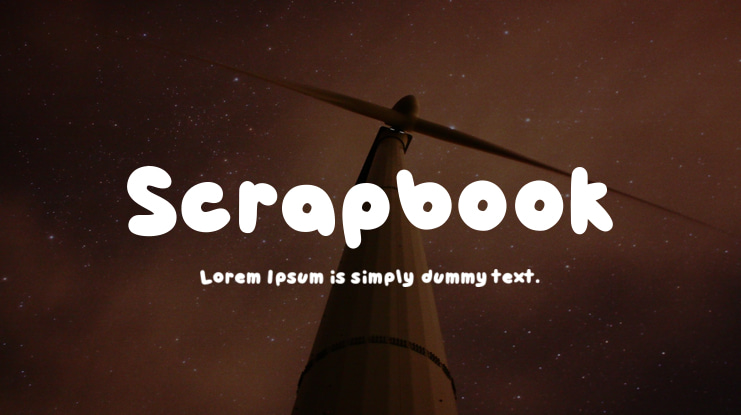 Scrapbook Font