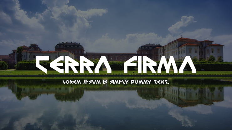 Terra Firma Font Family