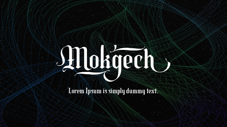 Mokgech Font