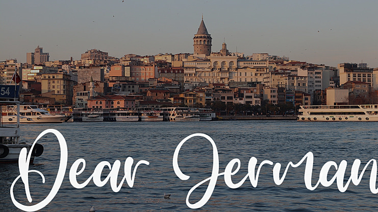 Dear Jerman Font