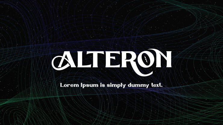 ALTERON Font Family