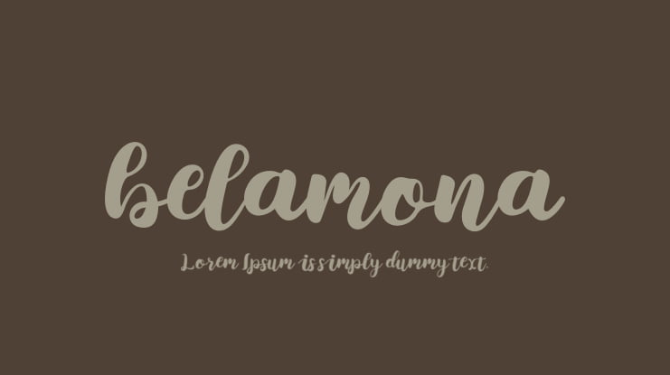 belamona Font