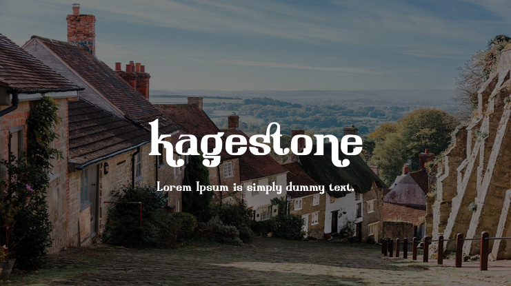 Kagestone Font Family