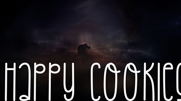 Happy Cookies Font
