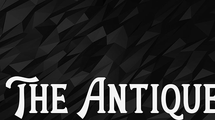 The Antique Font