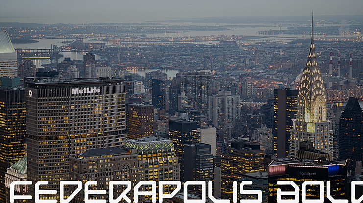 Federapolis Font Family