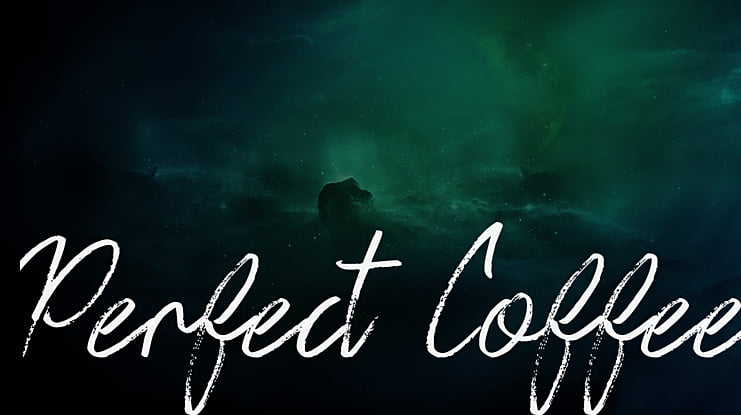 Perfect Coffee Font