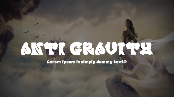 ANTI GRAVITY Font Family