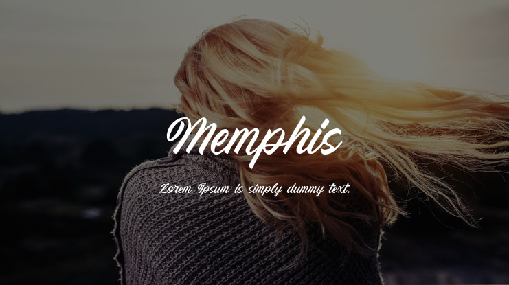 Memphis Font