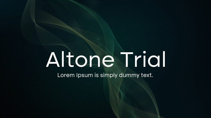 Altone Trial Font Family