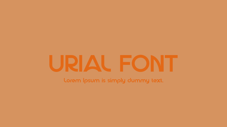 URIAL FONT