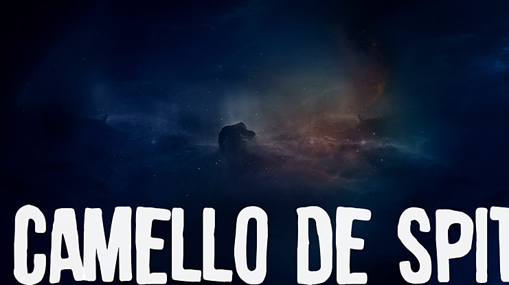 camello de spit Font