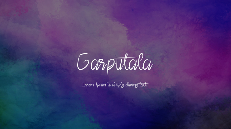 Garputala Font