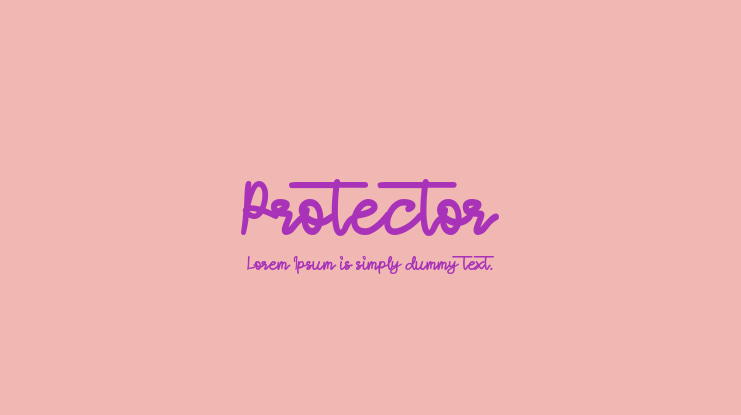 Protector Font