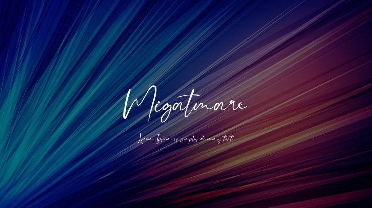 Migatmare Font