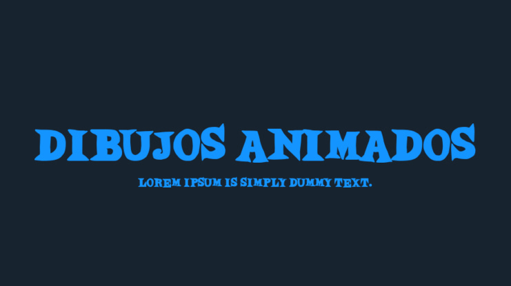 Dibujos Animados Font