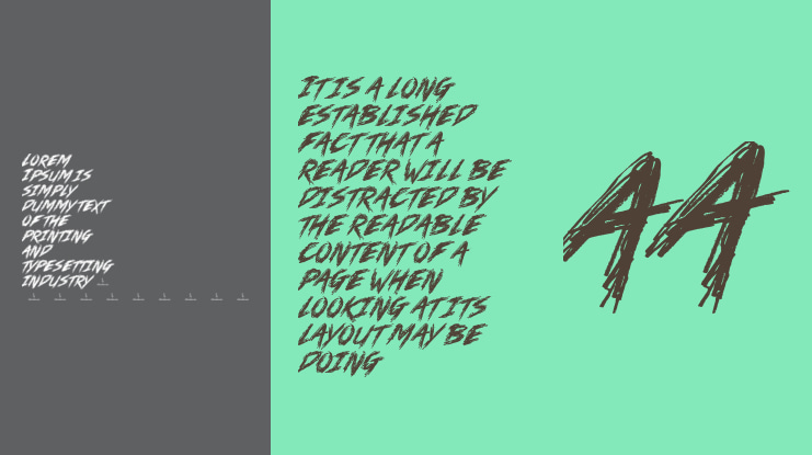 No Mercy Font Personal Use Only