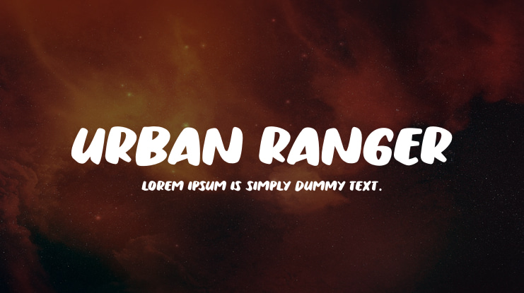 Urban Ranger Font