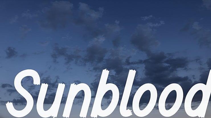 Sunblood Font