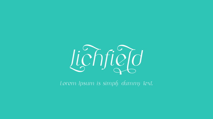 Lichfield Font