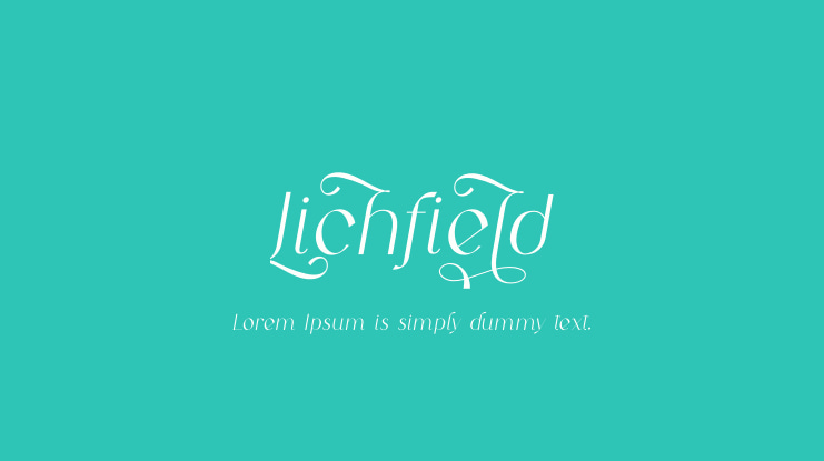 Lichfield Font