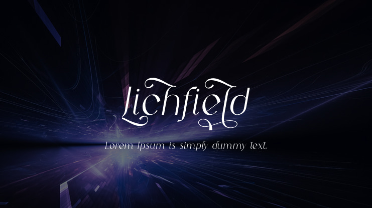Lichfield Font