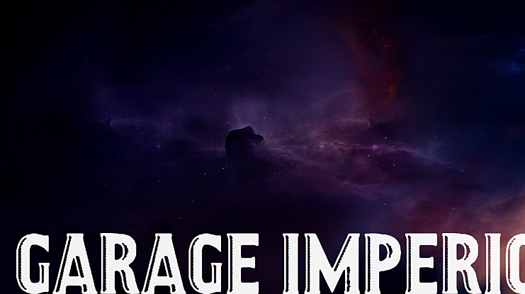 GARAGE IMPERIO Font