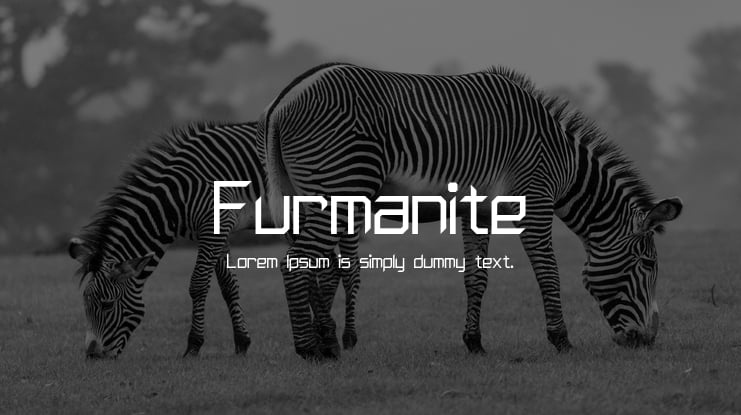 Furmanite Font Family