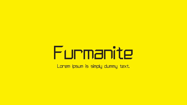 Furmanite Font Family