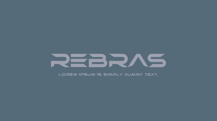 Rebras Font Family