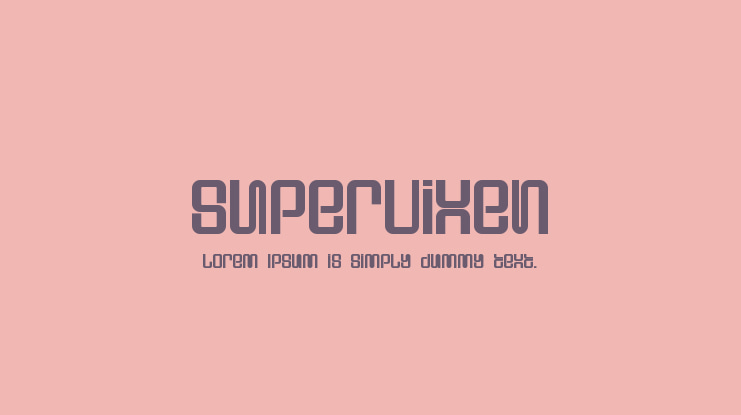 Supervixen Font Family