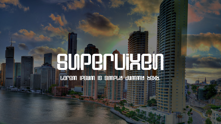 Supervixen Font Family