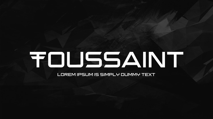 Toussaint Font