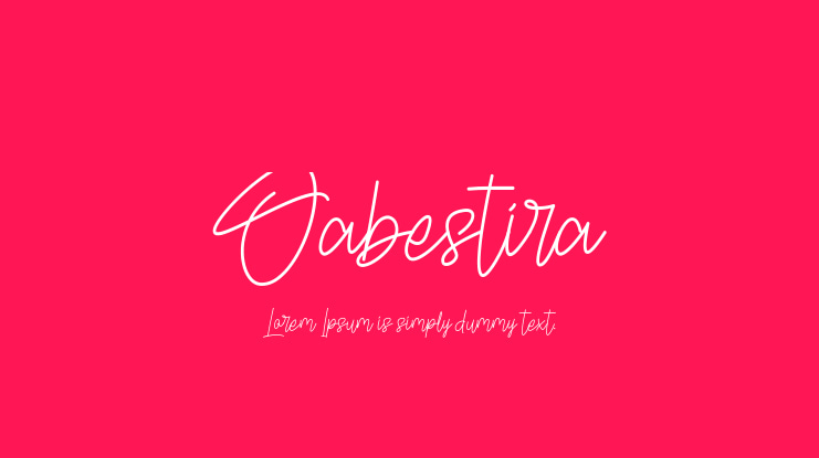 Oabestira Font