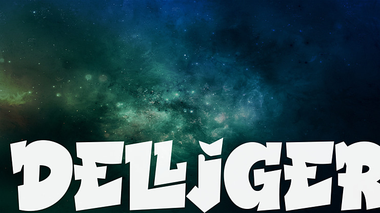 DELLIGER Font
