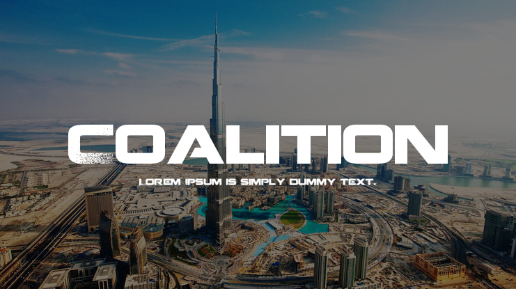 Coalition Font