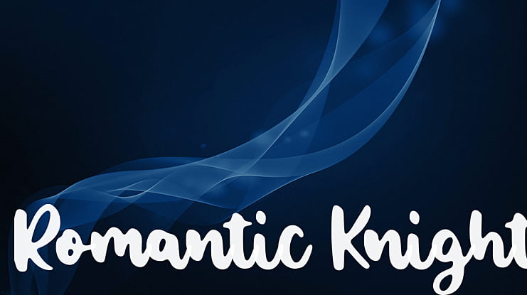 Romantic Knight Font