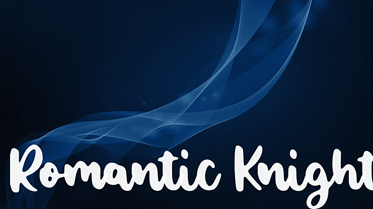 Romantic Knight Font