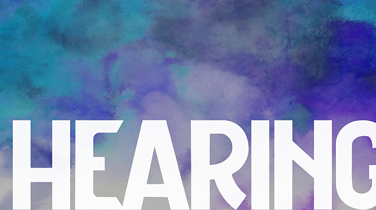 Hearing Font